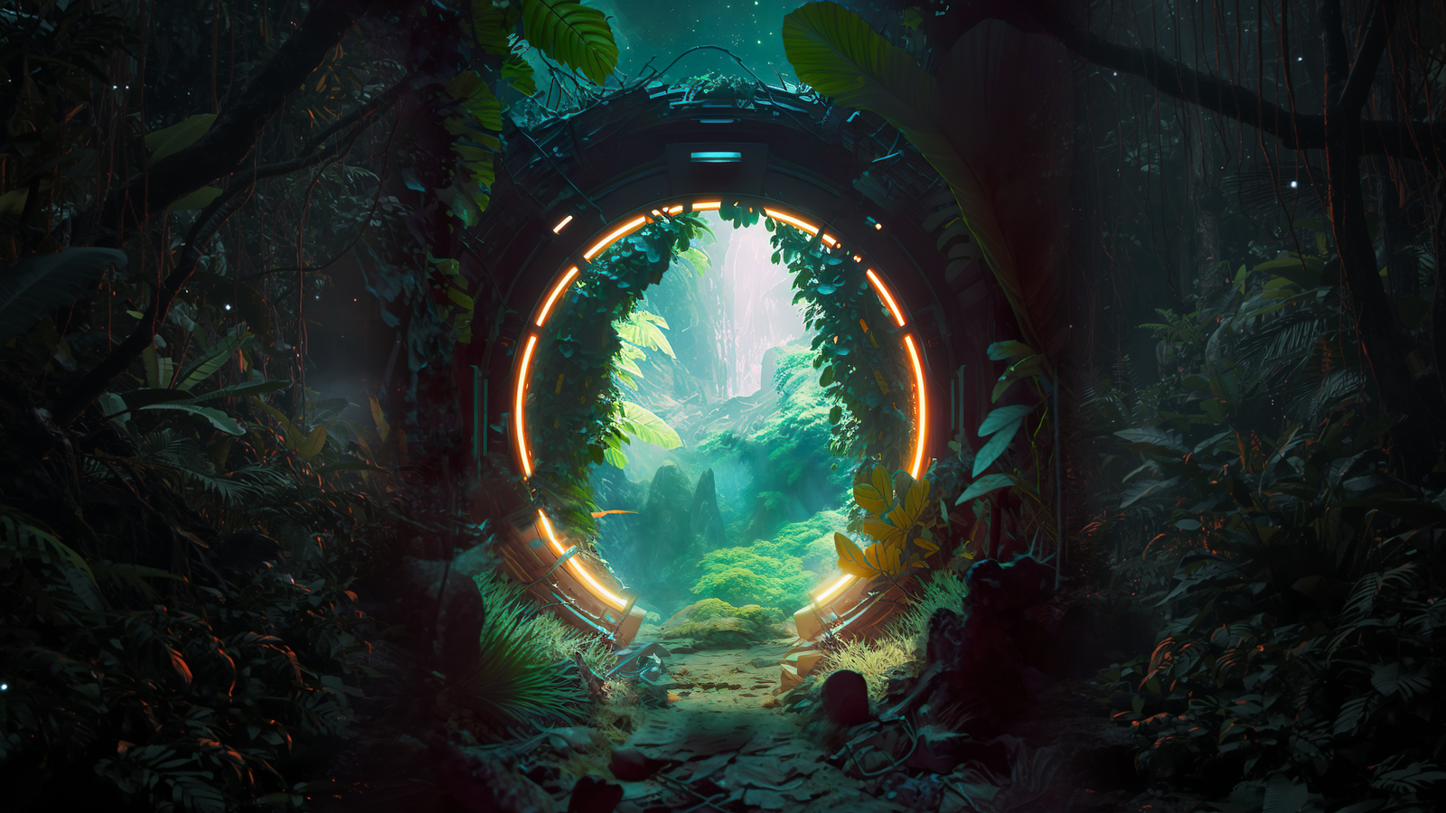Jungle and stargate